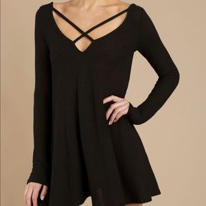 Tobi Dresses - Tobi Swing Dress (Black) Tobi Dresses - Tobi Swing Dress (Black)
